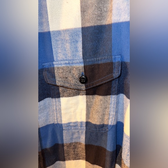 Men’s American Eagle Plaid Long Sleeve Button Down Shirt - Picture 3 of 4